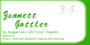 zsanett gottler business card